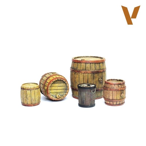 Barili legno scala 35 - -, 1:35