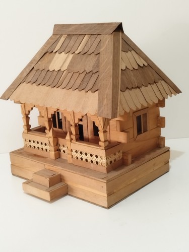 Casetta miniatura legno - miniatura,