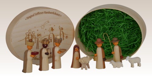 Miniature natale scatola - miniature,