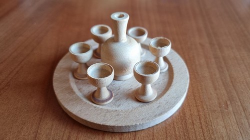 Miniature legno set 6 - set,